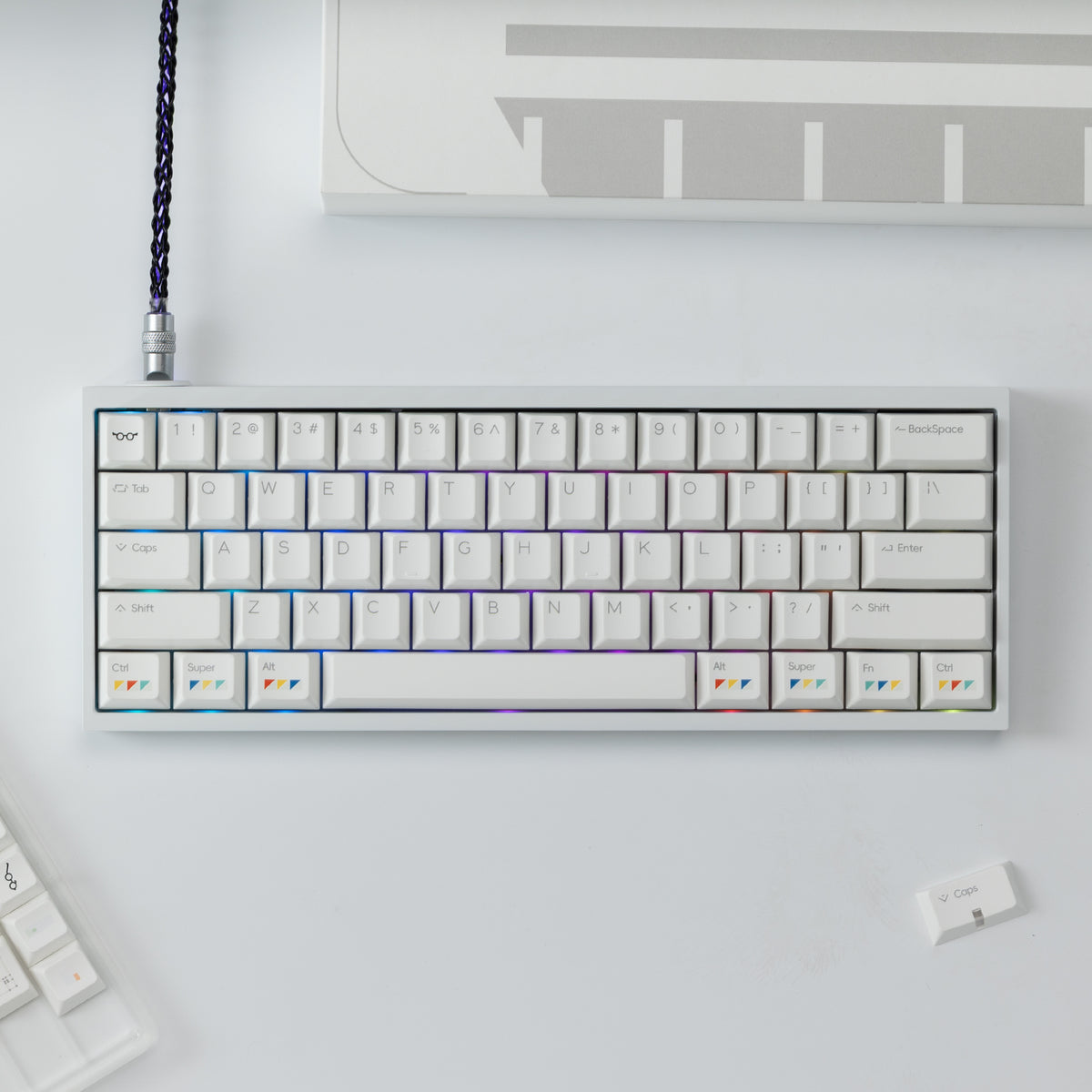 Tofu Redux V2 HE Magnetic Gaming Keyboard with PBTfans Clarvoy