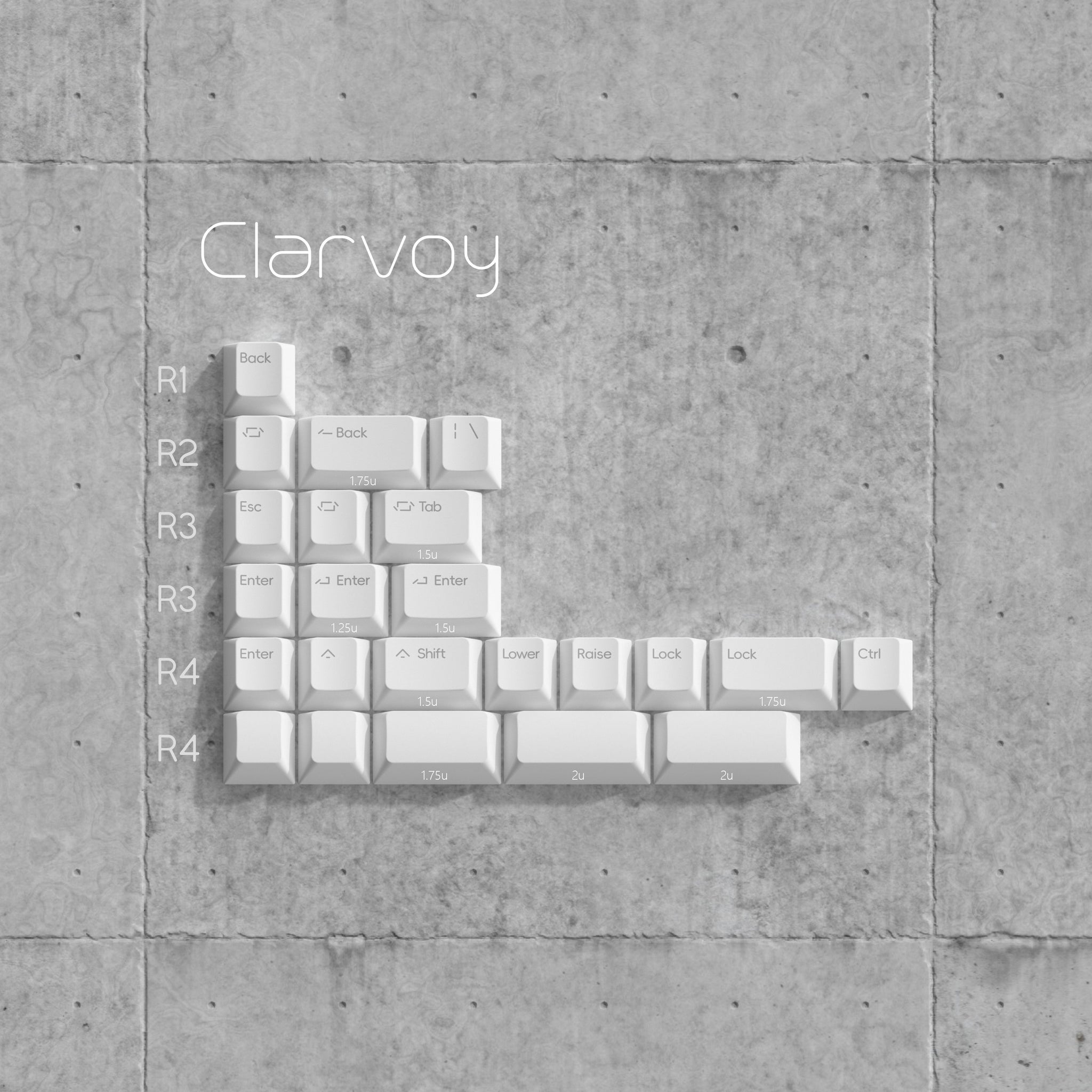 PBTfans Clarvoy – KBDfans® Mechanical Keyboards Store