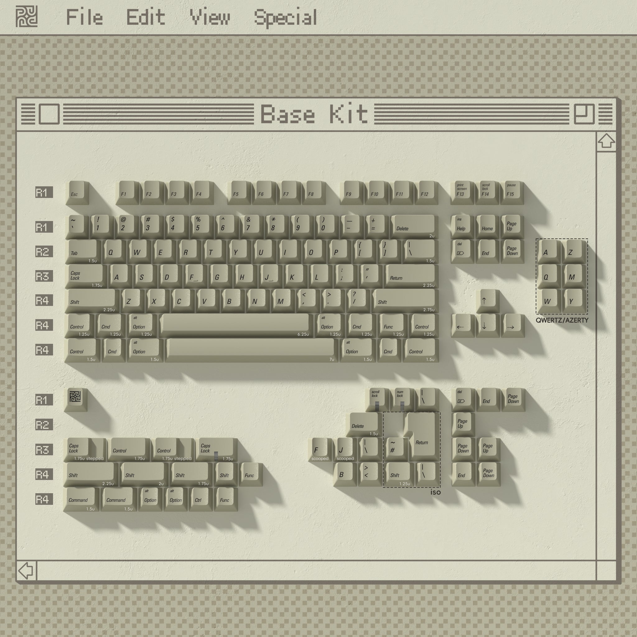 PBTfans 1984 R2 Base Kit キーキャップ PBTfans 1984 R2 – KBDfans® Mechanical Keyboards Store