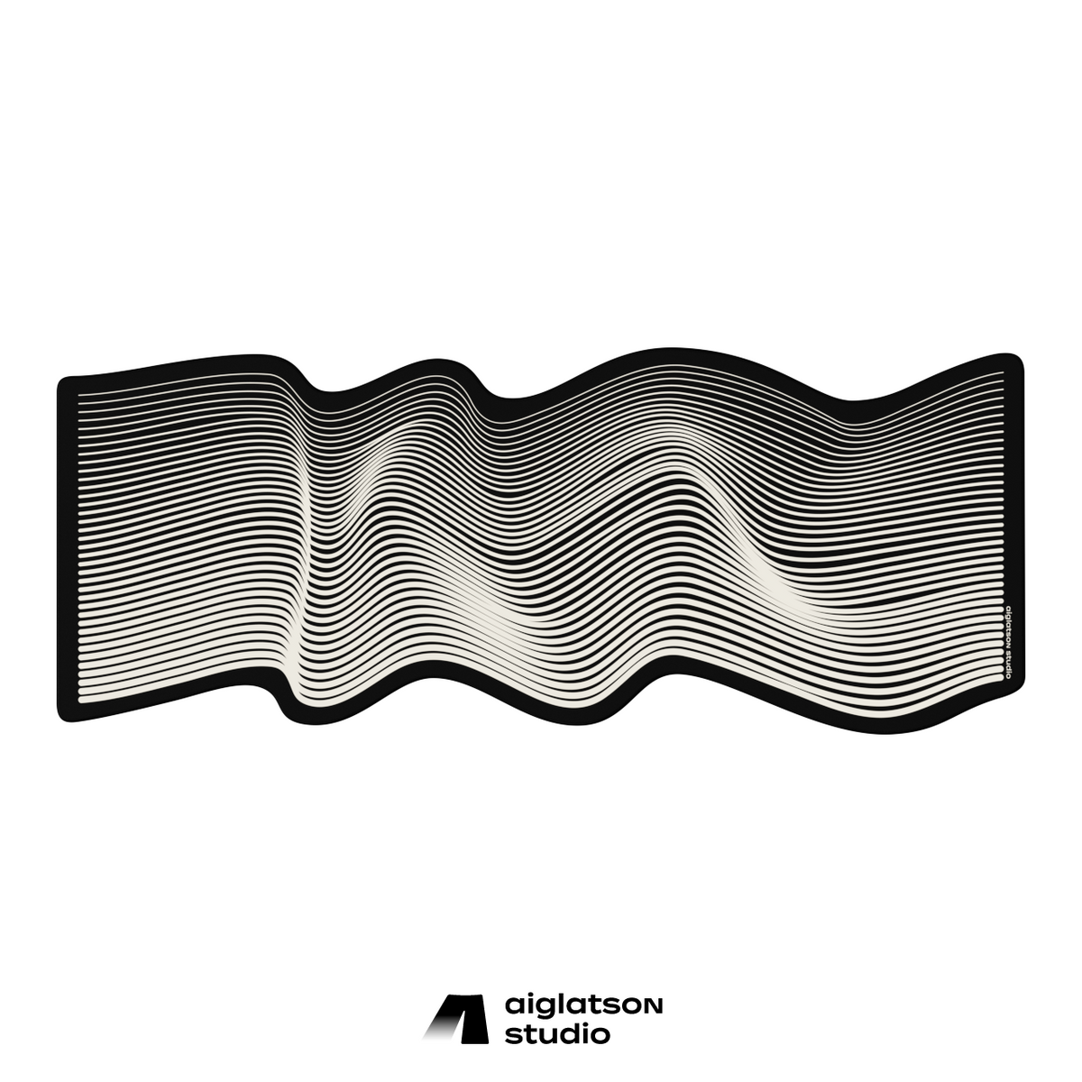 Black Snail Deskmat