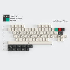 GMK CYL Monochrome Dolch